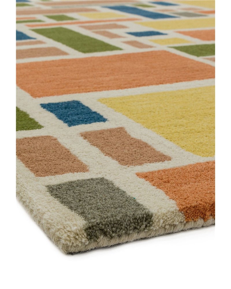 REEF BLOCKS MULTI WOOL TUFTED RF05